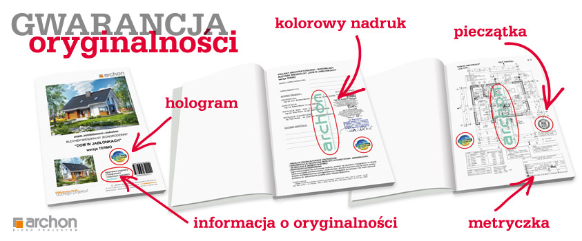 Jak sprawdzić oryginalność projektu domu ARCHON+