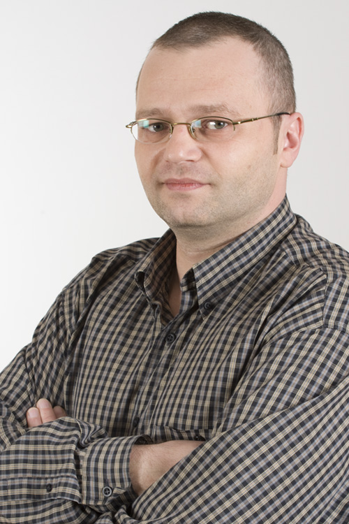 Kierownik działu technicznego Arkadiusz Firek