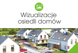 Wizualizacja osiedli domów