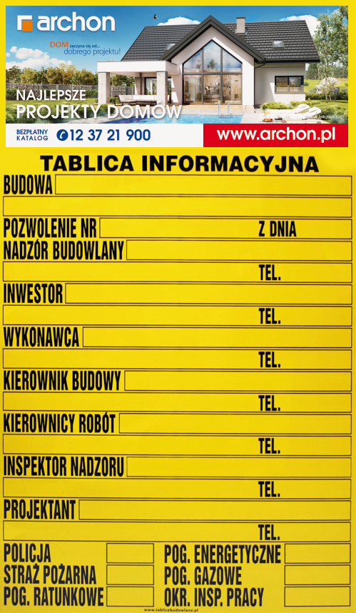 Tablica informacyjna