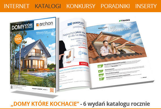Reklama w katalogu Domy Które Kochacie - 6 wydań rocznie