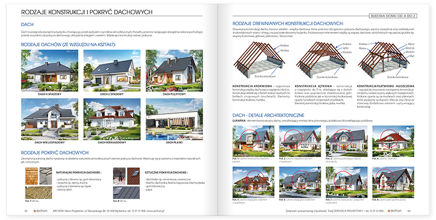 Rodzaje konstrukcji i pokryć dachowych