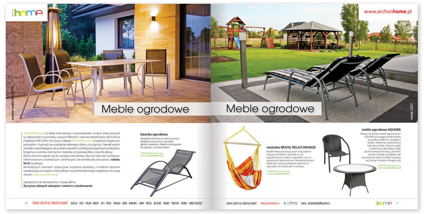 Meble ogrodowe