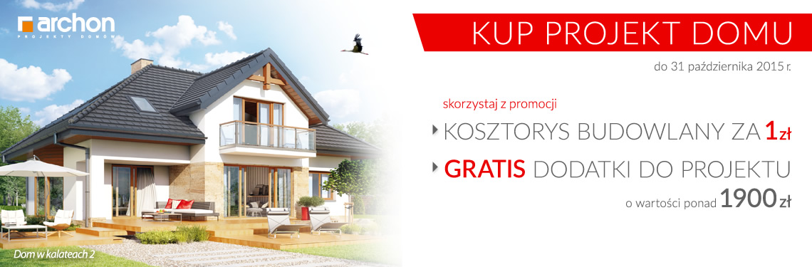 ARCHON+ Projekty Domów skorzystaj z promocji miesiąca