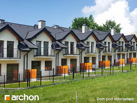 Projekty budynków szeregowych dla dewelopera