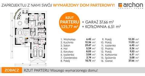 Podsumowanie: Rzut parteru Waszego wymarzonego domu!