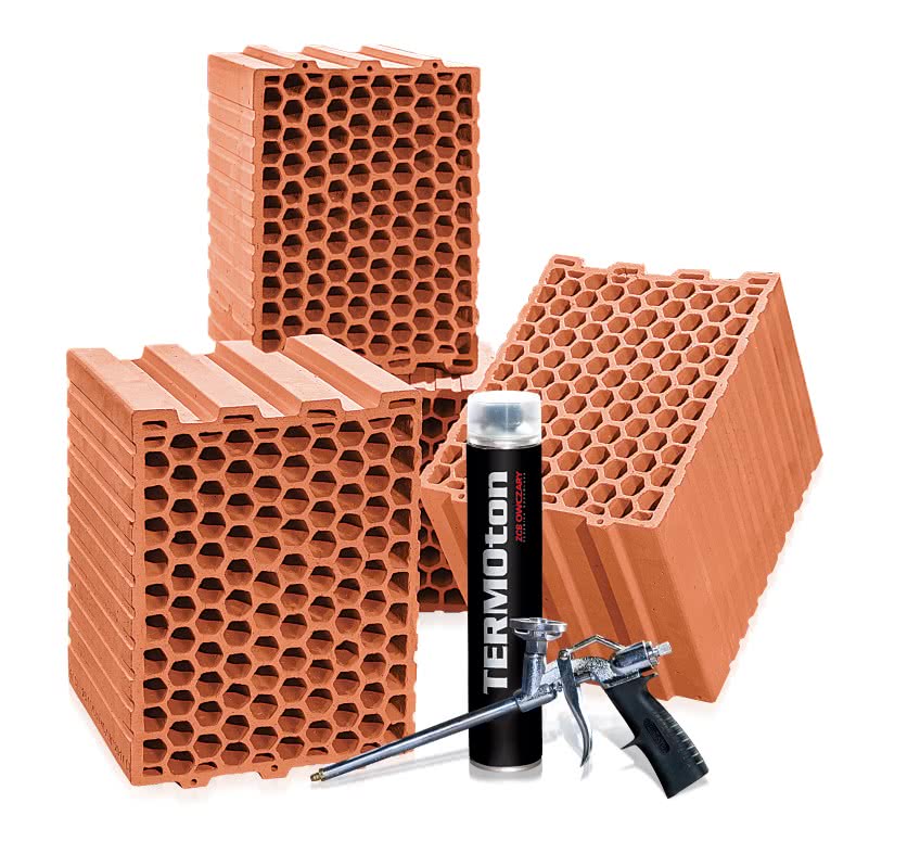 Pustak ceramiczny TERMOton P+W 25 DIAMENT