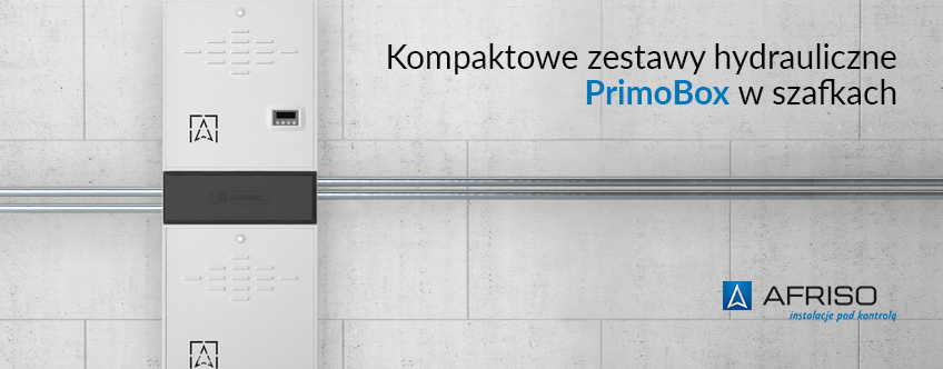 AFRISO | Kompaktowe zestawy hydrauliczne PrimoBox w szafkach