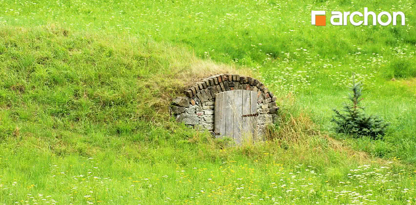 Ziemianka ogrodowa - wykończenie