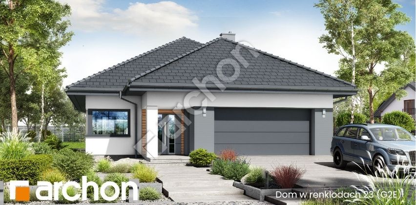 projekt domu Dom w renklodach 23 (G2E)