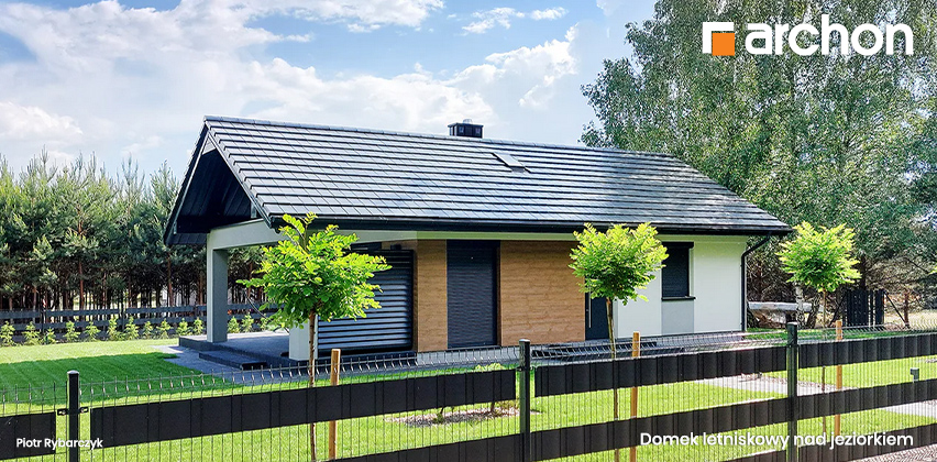 Domek letniskowy nad jeziorkiem