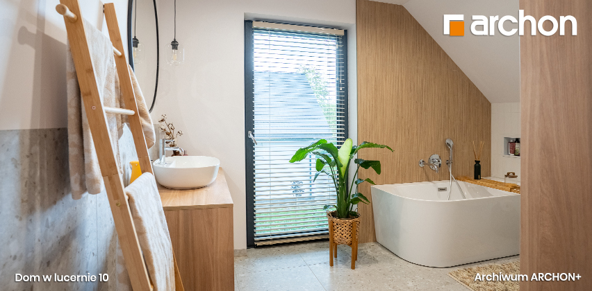 Dom w lucernie 10 - zdjęcie łazienki - realizacja