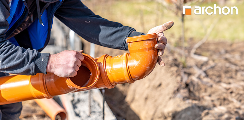 Przyłącze wody i kanalizacji