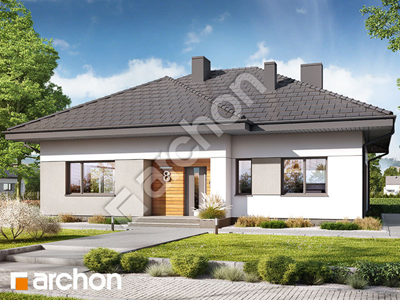 Dom w modrzykach 4 - wizualizacja