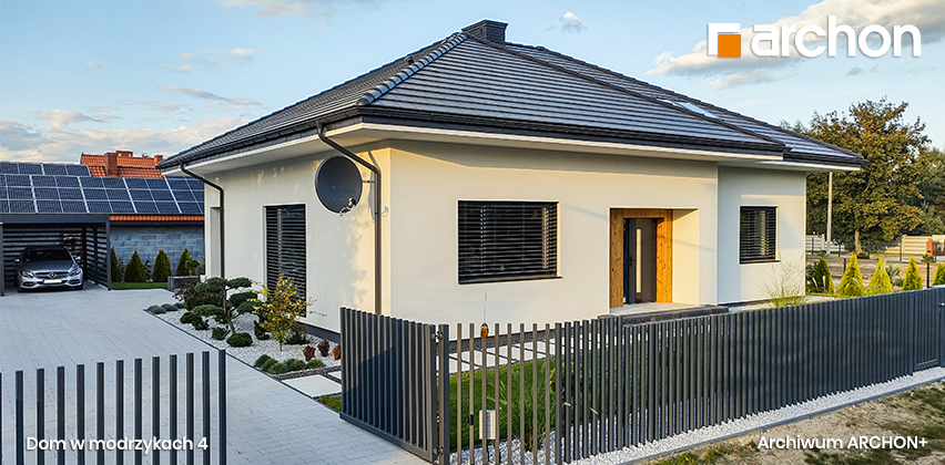 Dom w modrzykach 4 - realizacja projektu