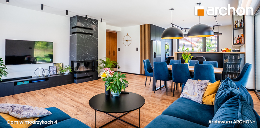 Dom w modrzykach 4 - realizacja projektu