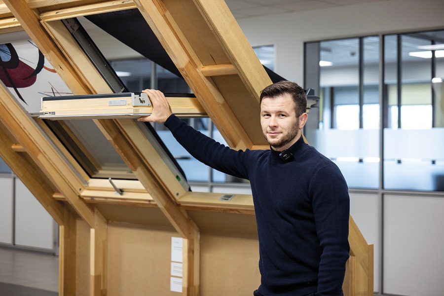 Prezentacja energooszczędności okna dachowego