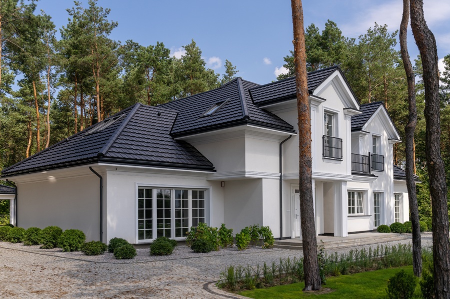 Dachówka Koda w kolorze łupkowym