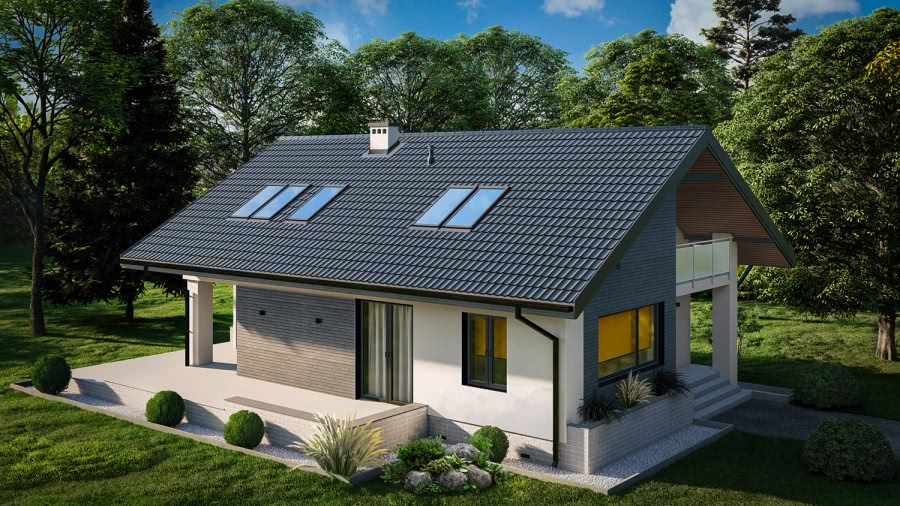 Blachodachówka panelowa