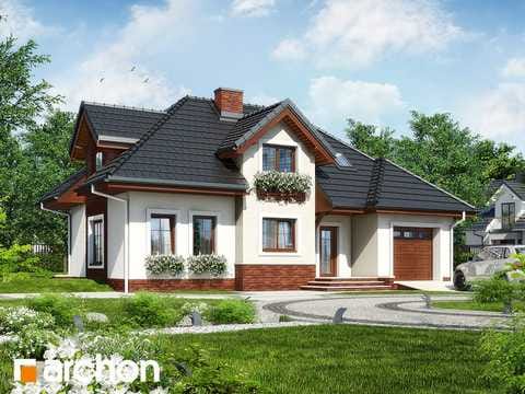 Projekt Domu w chabrach